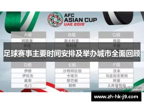 足球赛事主要时间安排及举办城市全面回顾